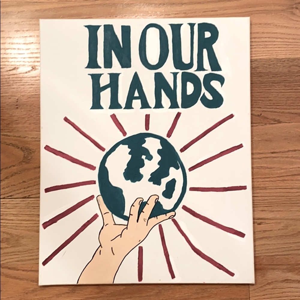 in our hands painting